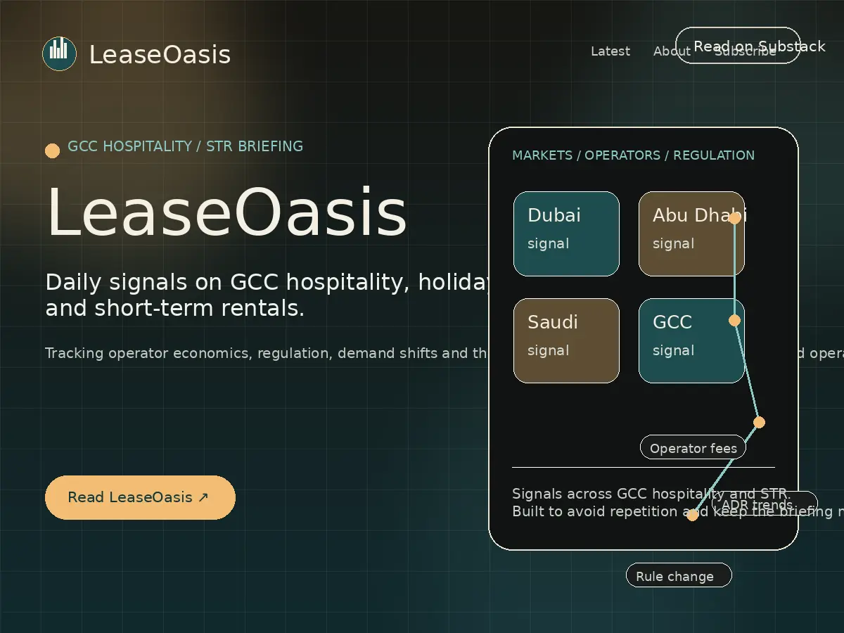 LeaseOasis newsletter visual